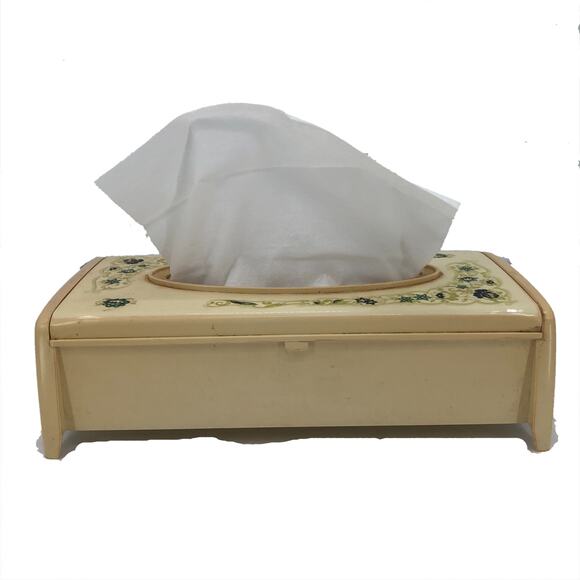 Vintage Mid Century Modern Tissue Box Cover Pin Up - Picture 3 of 3